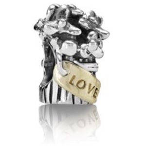 PANDORA Love Bouquet Retired Charm